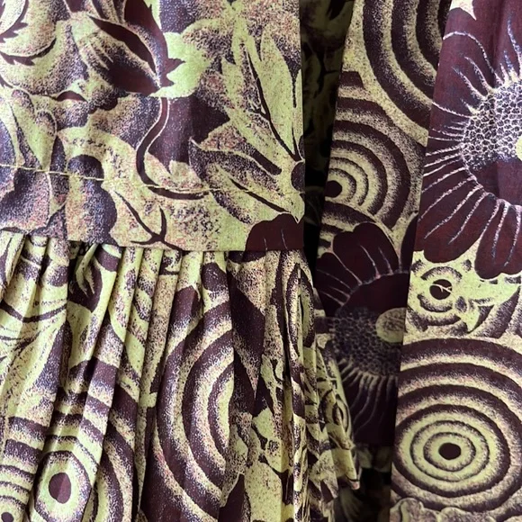 Elsie Tiered Floral Waist-Tie Midi Dress - Picture 7 of 11